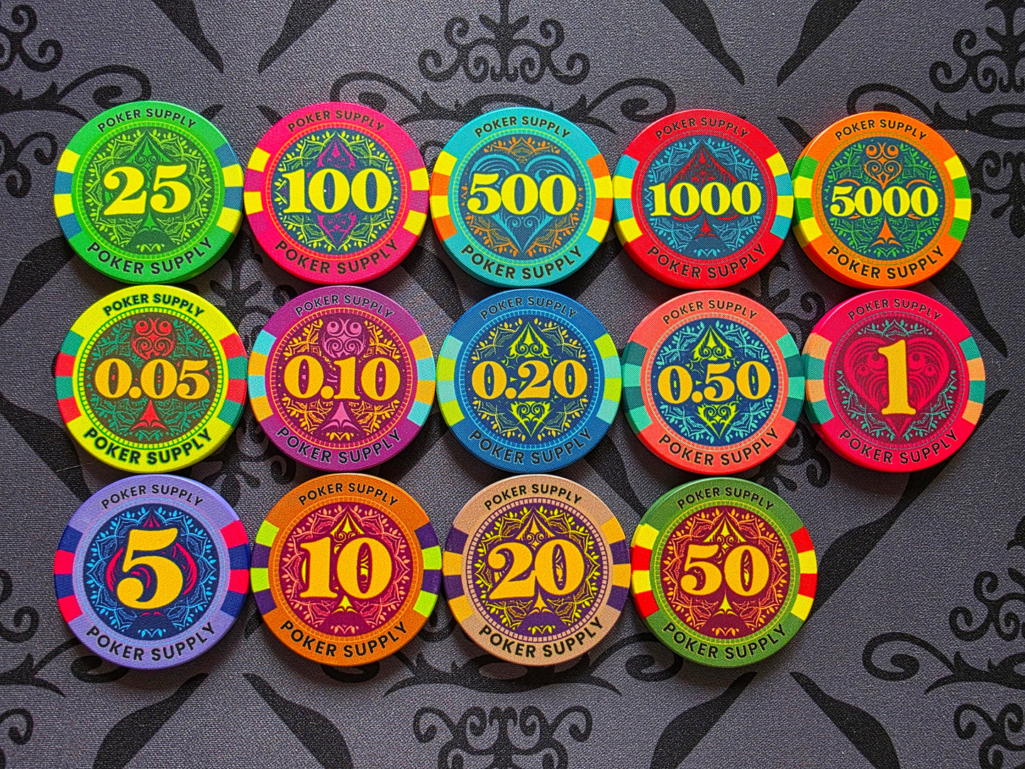 Pokersupply - Keramik Pokerchips Muster