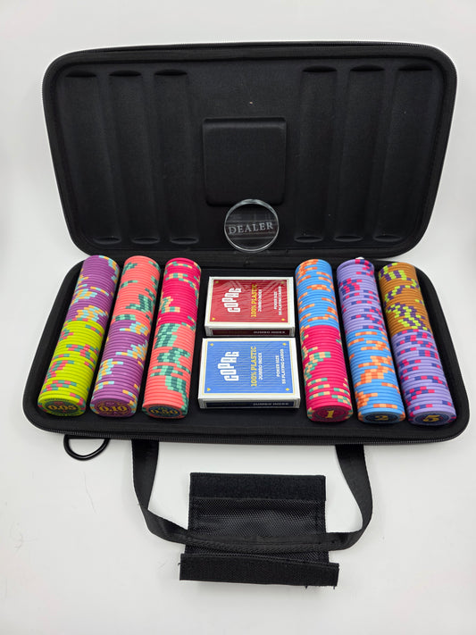 Cashgame Set - 300 Pokersupply Keramikchips