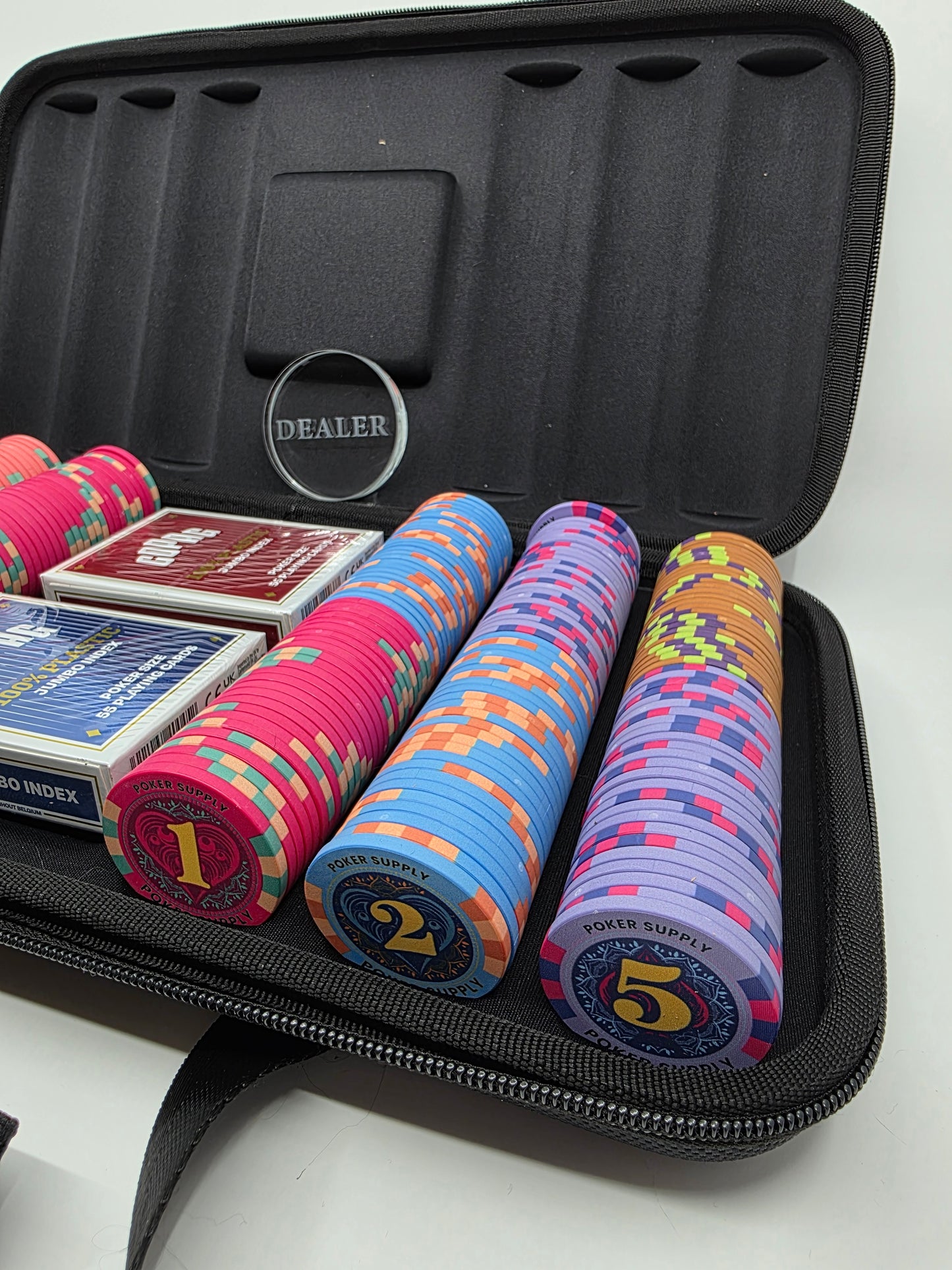 Cashgame Set - 300 Pokersupply Keramikchips